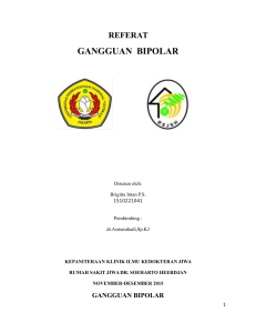 GANGGUAN BIPOLAR