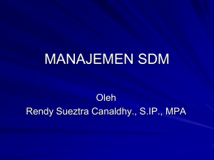 manajemen sdm - UIGM | Login Student