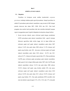 113 Bab 5 SIMPULAN DAN SARAN 5.1. Simpulan Penelitian ini