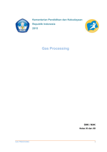 Gas Processing - Sumber Belajar