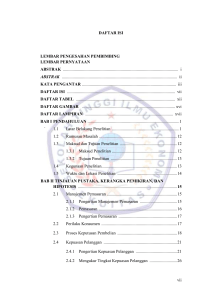 vii DAFTAR ISI LEMBAR PENGESAHAN PEMBIMBING LEMBAR