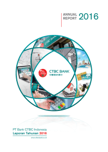 annual report 2016 - PT Bank CTBC Indonesia