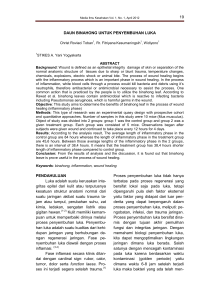 Media Ilmu Kesehatan Vol. 1, No. 1, April 2012