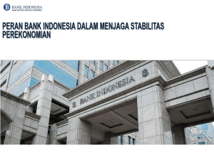 Tugas Bank Indonesia Kebijakan Moneter