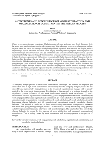 compensation analysis to intention to quit by using organization