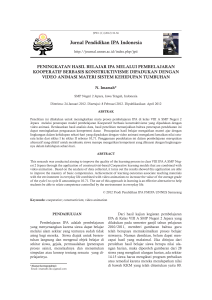 Jurnal Pendidikan IPA Indonesia