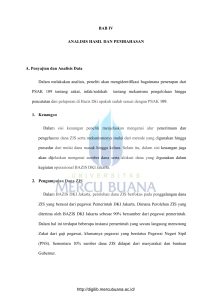 BAB IV ANALISIS HASIL DAN PEMBAHASAN A. Penyajian dan