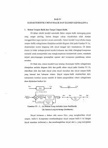 Dasar Sistem Kendali BAB IV