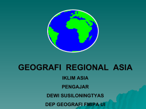 geografi regional asia
