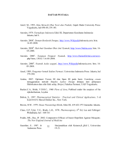 DAFTAR PUSTAKA Anief, M., 1993, Ilmu Meracik Obat Teori dan