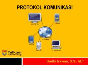 Protokol Komunikasi - Budhi Irawan, S.Si, MT