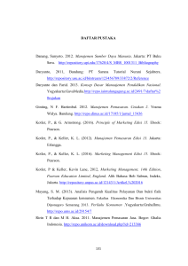 DAFTAR PUSTAKA Danang, Sunyoto. 2012. Manajemen Sumber