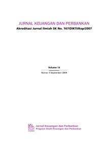 PDF September 2009 - Jurnal Keuangan dan Perbankan (JKP)