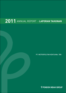 annual report - laporan tahunan