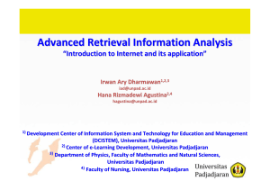 Advanced Retrieval Information Analysis