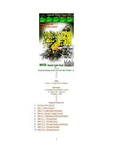 Buku Sejarah Hidup Imam Ali bin Abi Thalib ra