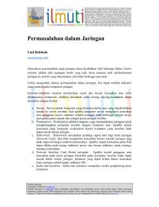 Permasalahan dalam Jaringan