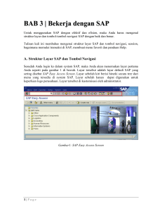 Bab3. Bekerja dengan SAP - ThePemula