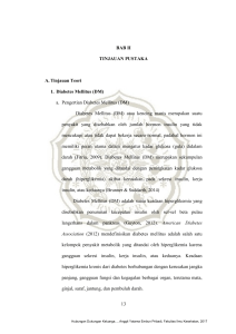 (DM) Diabetes Mellitus