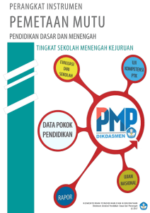 perangkat instrumen pemetaan tahun 2017 – smk