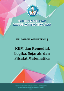 KKM dan Remedial, Logika, Sejarah, dan Filsafat Matematika