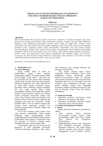 analisis perancangan sistem informasi