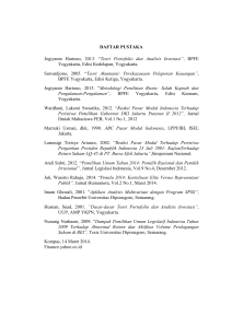 DAFTAR PUSTAKA Jogiyanto Hartono, 2013. “ Teori Portofolio dan