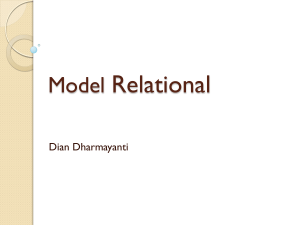 Model Relational - Repository UNIKOM