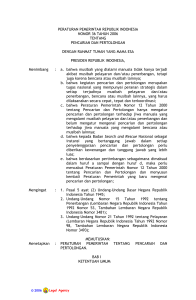 peraturan pemerintah republik indonesia nomor 36 tahun 2006