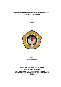 progam studi ilmu hukum fakultas hukum universitas wijaya putra