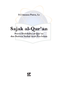 Sajak al-Qur`an - Repository UIN Jakarta