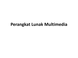 Perangkat Lunak Multimedia