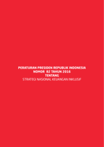 peraturan presiden republik indonesia nomor 82 tahun 2016