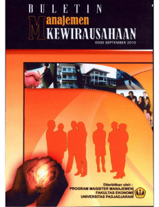 Buletin Kewirausahaan Edisi September 2010