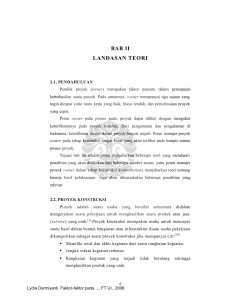 bab ii landasan teori - Perpustakaan Universitas Indonesia