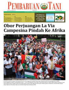 Edisi 113, Juli 2013 - Serikat Petani Indonesia