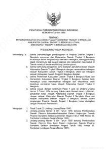 peraturan pemerintah republik indonesia nomor 46 tahun 1986