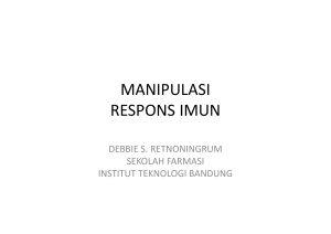 MANIPULASI RESPONS IMUN