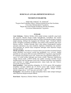 hubungan antara hipertensi dengan neuropati