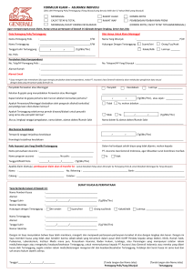 formulir klaim – asuransi individu