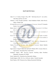 daftar pustaka - Widyatama Repository