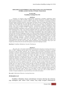 Jurnal Sosialisasi Pendidikan Sosiologi-FIS UNM