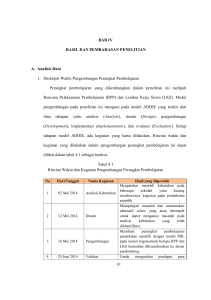 BAB IV HASIL DAN PEMBAHASAN PENELITIAN A. Analisis Data 1