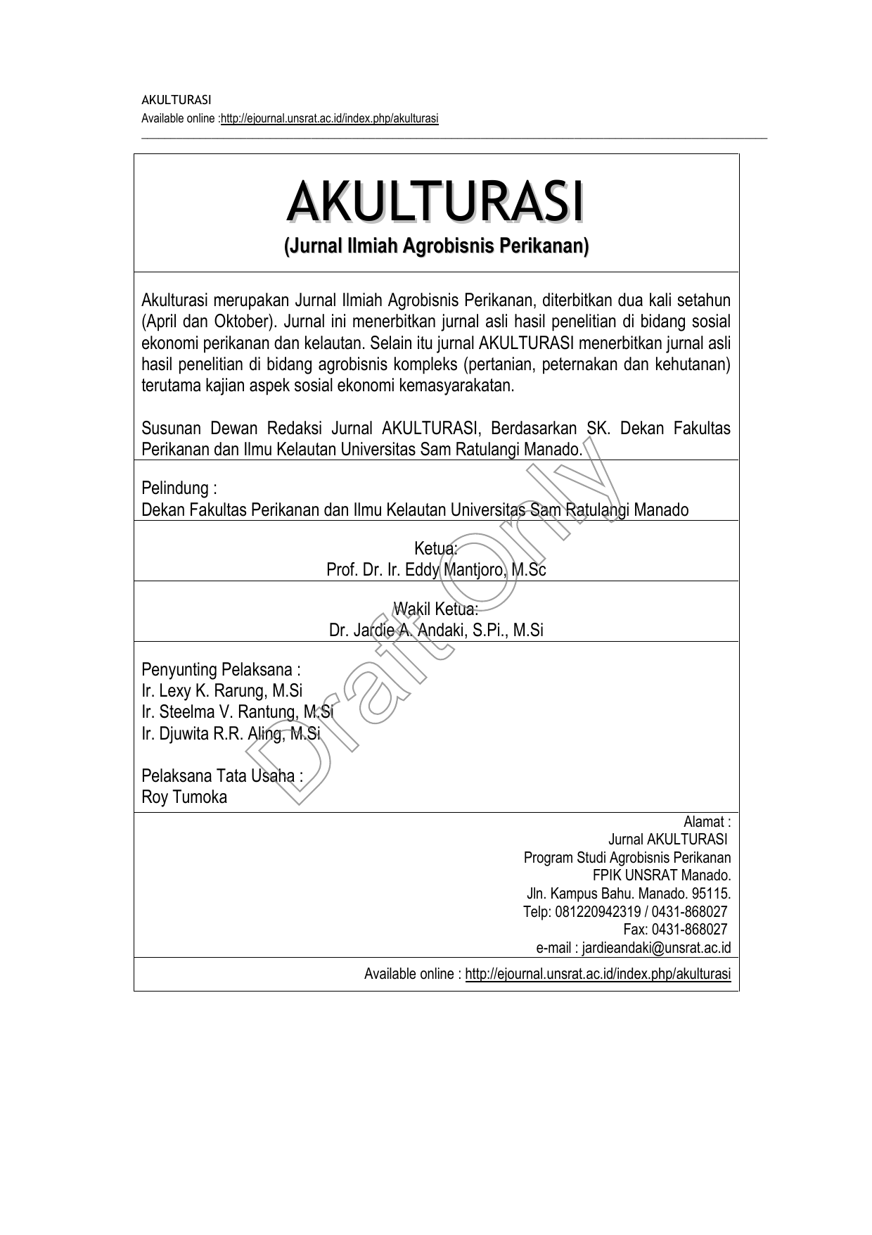 AKULTURASI Available online