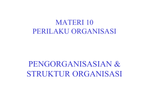 materi 10 perilaku organisasi