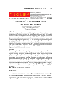 yuridika - Journal of Universitas Airlangga