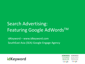 Search Advertising: Dengan Google AdWordsTM