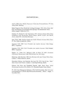 DAFTAR PUSTAKA Asril S. 2000. Pasar Modal, Penawaran Umum