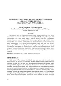 meningkatkan daya saing umkm di indonesia melalui - psp