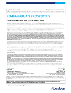 pembaharuan prospektus - Aberdeen Asset Management